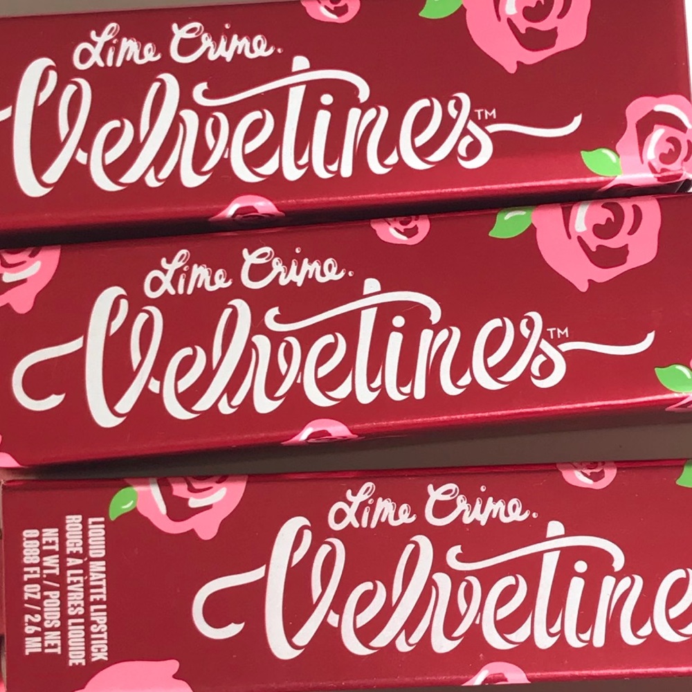 Lime Crime Velvetines 3 for $48